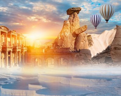Нова Година 2027в Памуккале с 5 нощ. автобус от София, Пловдив, Варна и Бургас с вкл. ГАЛА ВЕЧЕРЯ